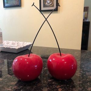Bar decor: Cherries